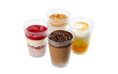 Verrine dessert glace mix
