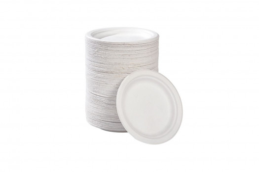 Assiette fibre ronde 17cm