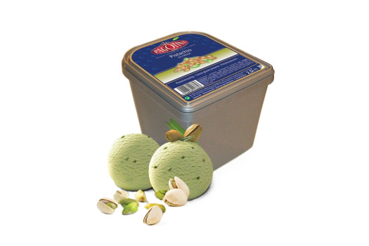 Glace pistache avec morceaux
