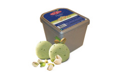 Glace pistache avec morceaux