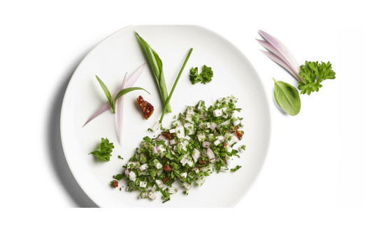 Mélange herbe tartare