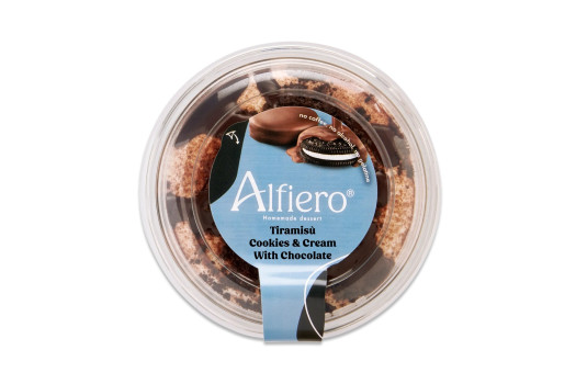 Tiramisu cookie cream choco pot