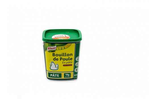 Bouillon de poule pâte