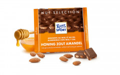 Chocolat amande au miel et sel