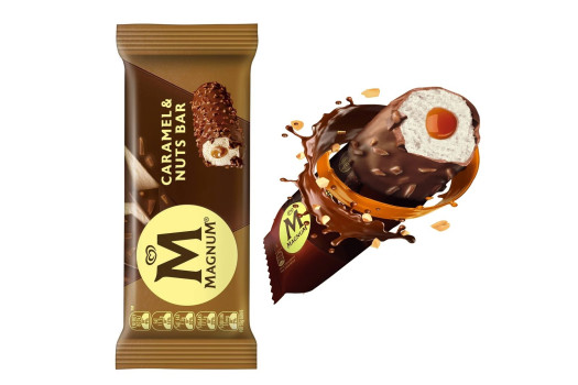 Magnum caramel nuts barre
