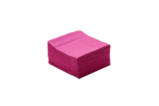 Serviette fuchsia 33*33cm