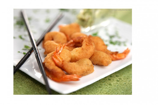 Scampi frit