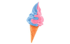 Cornetto soft bubble gum framboise