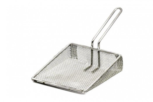 Pelle à frite étamée