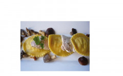 Raviole au ris de veau forest