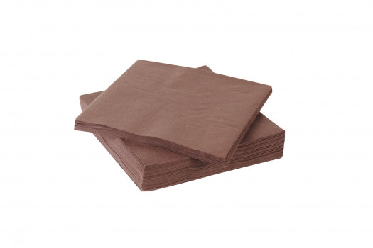 Serviette chocolat 33*33cm
