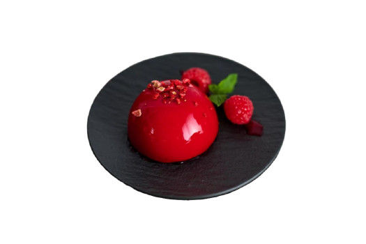 Dôme coeur de framboise /b439