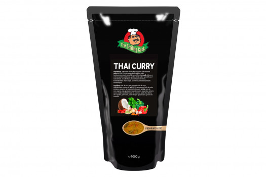Sauce thai curry poche