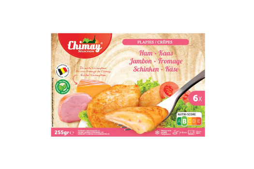 Crêpe jambon fromage