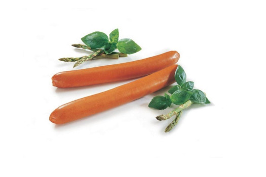 Bockwurst rouge sans peau