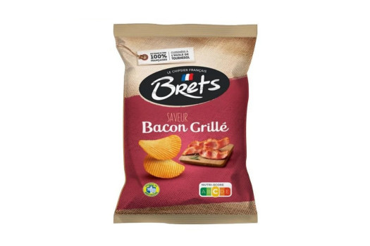 Chips bacon grillé
