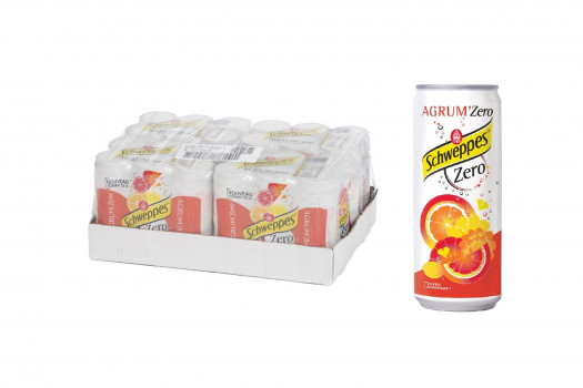 Schweppes agrum zéro sleek