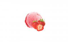 Glace fraise