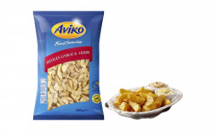 Wedges garlic and herbs