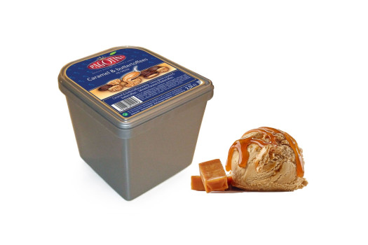 Glace caramel buttertoffee