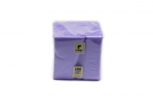 Serviette lavande 20*20cm