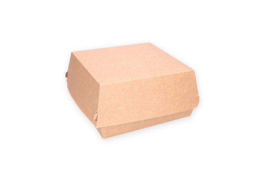 Box hamburger carton brun xxl