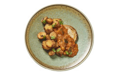 Roti ardennais sauce italienne pdt