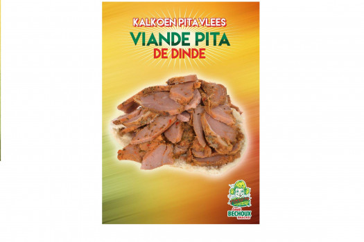 Viande pita dinde précuite