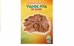 Viande pita dinde précuite
