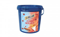 Sauce ketchup curry seau