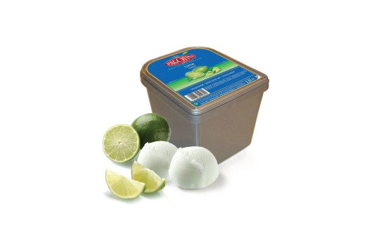 Sorbet citron vert avec morceaux