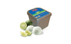 Sorbet citron vert avec morceaux